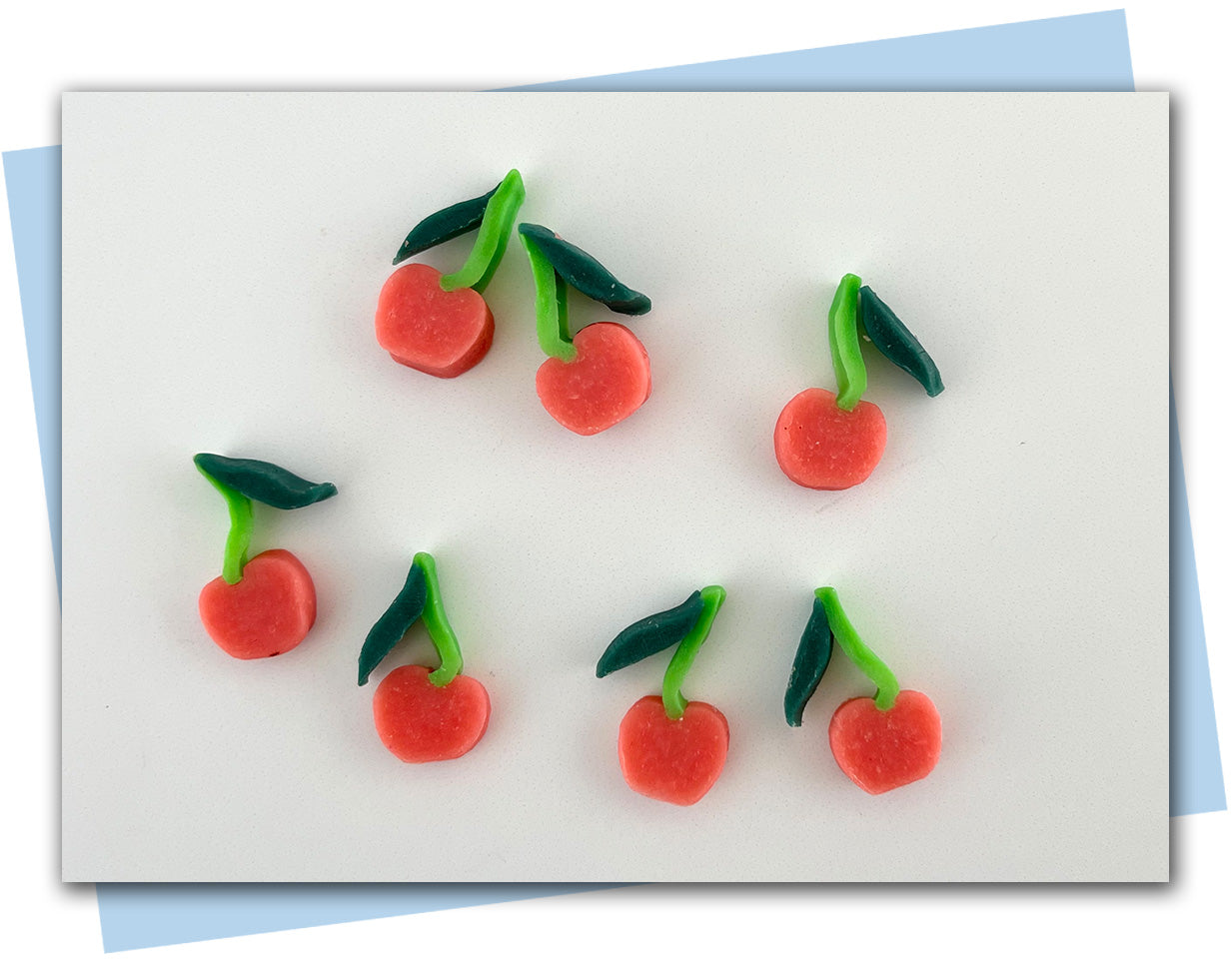 cherry soap pieces
