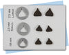 chocolate chip extruder discs different sizes