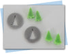 Christmas tree extruder discs