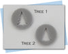 Christmas tree extruder discs options 1 and 2