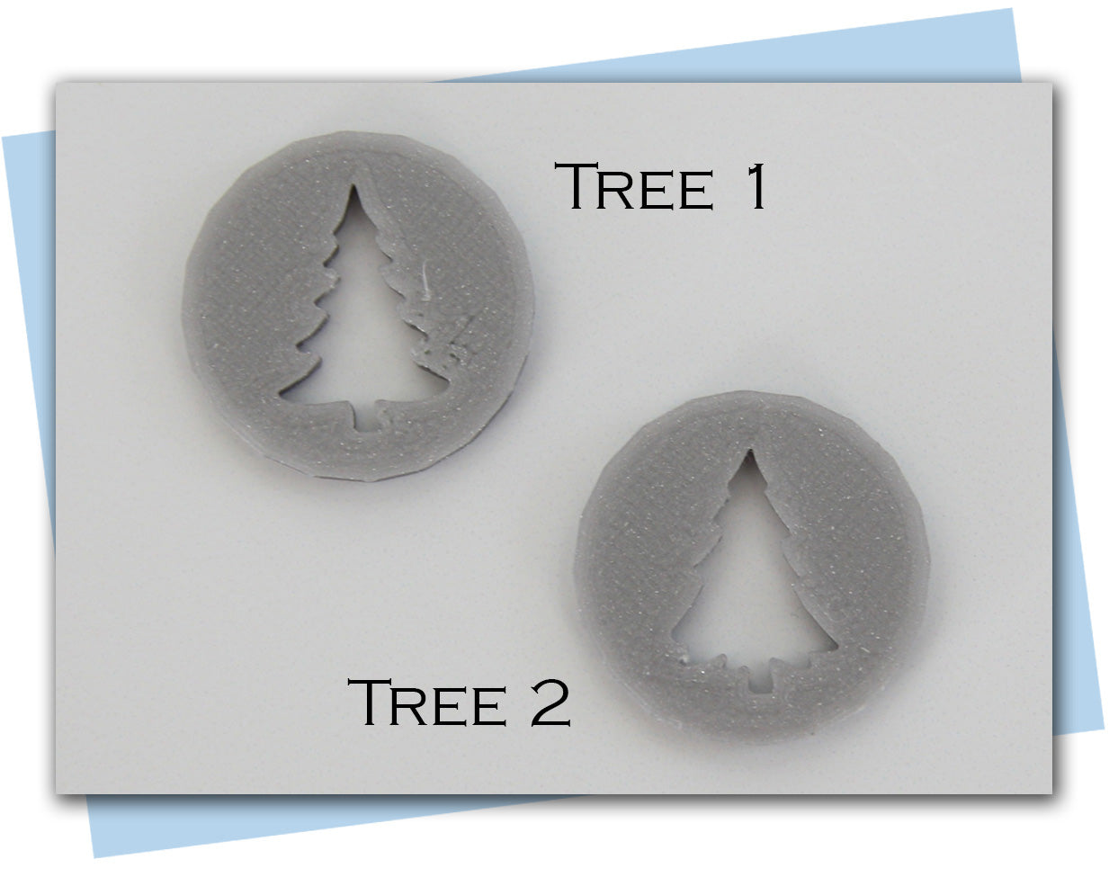 Christmas tree extruder discs options 1 and 2