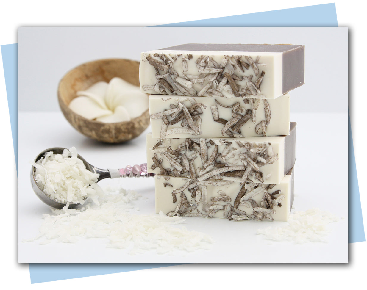 bars of coconut soap