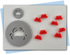 crab extruder discs and soap