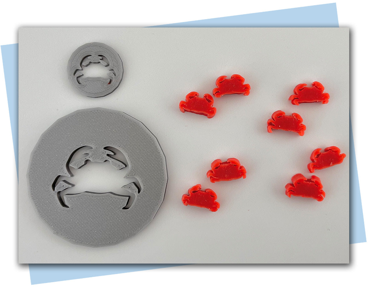 crab extruder discs and soap