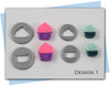 cupcake soap extruder discs design 1