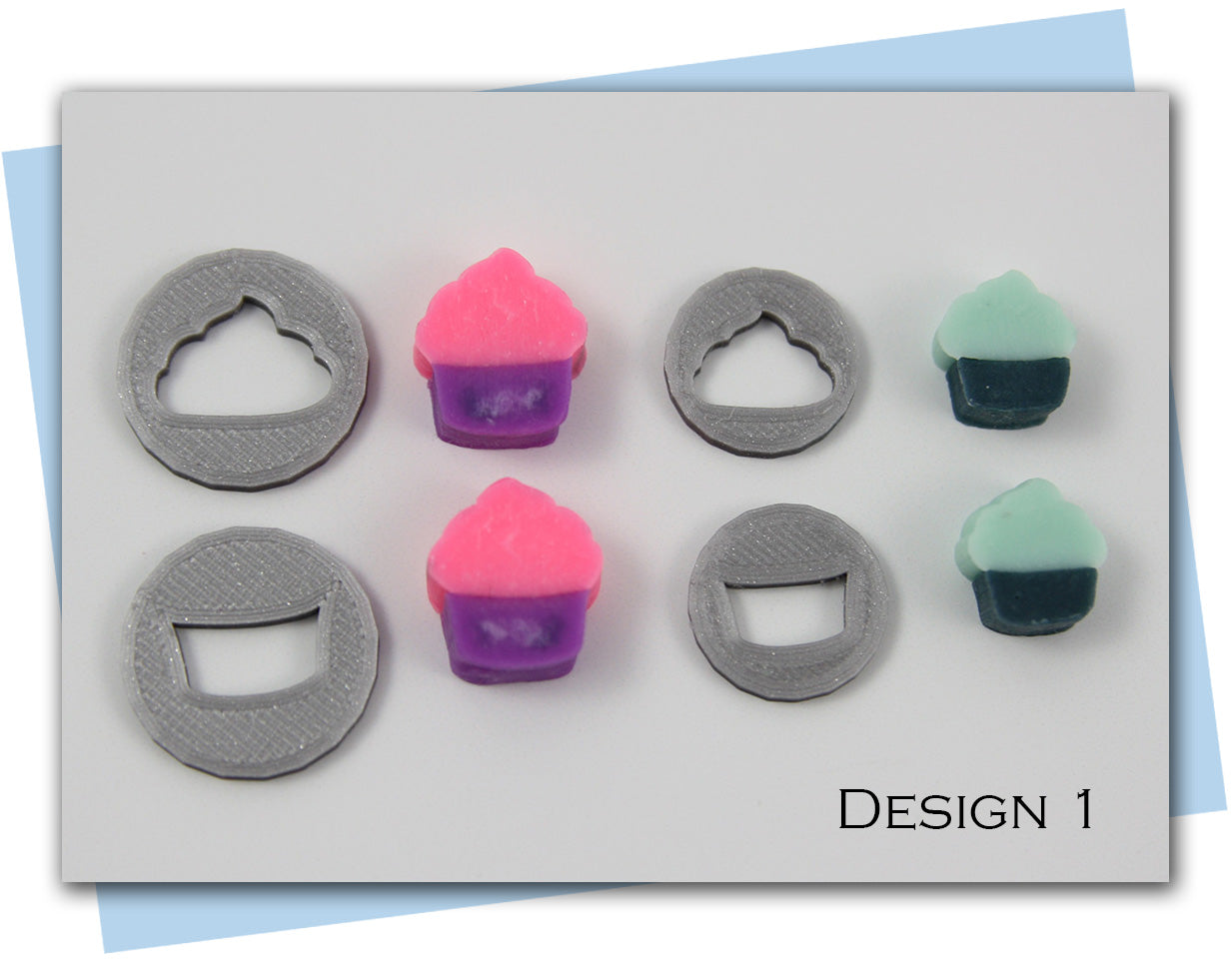 cupcake soap extruder discs design 1