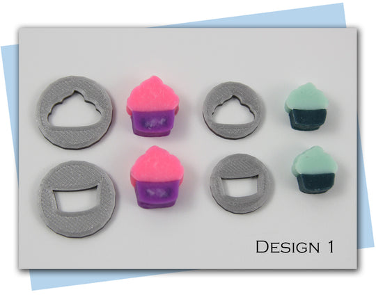 cupcake soap extruder discs design 1