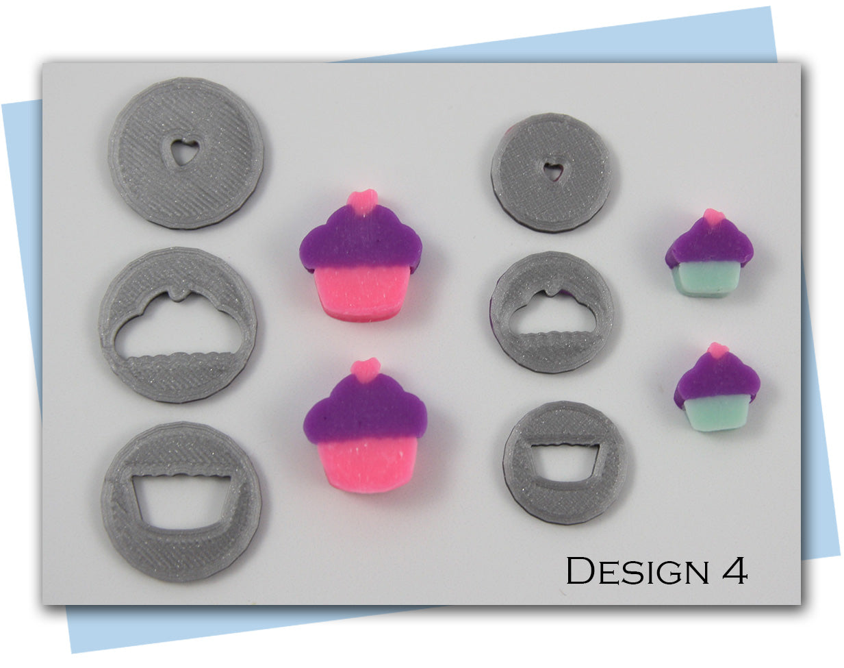 cupcake soap extruder discs design 4
