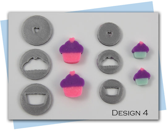 cupcake soap extruder discs design 4