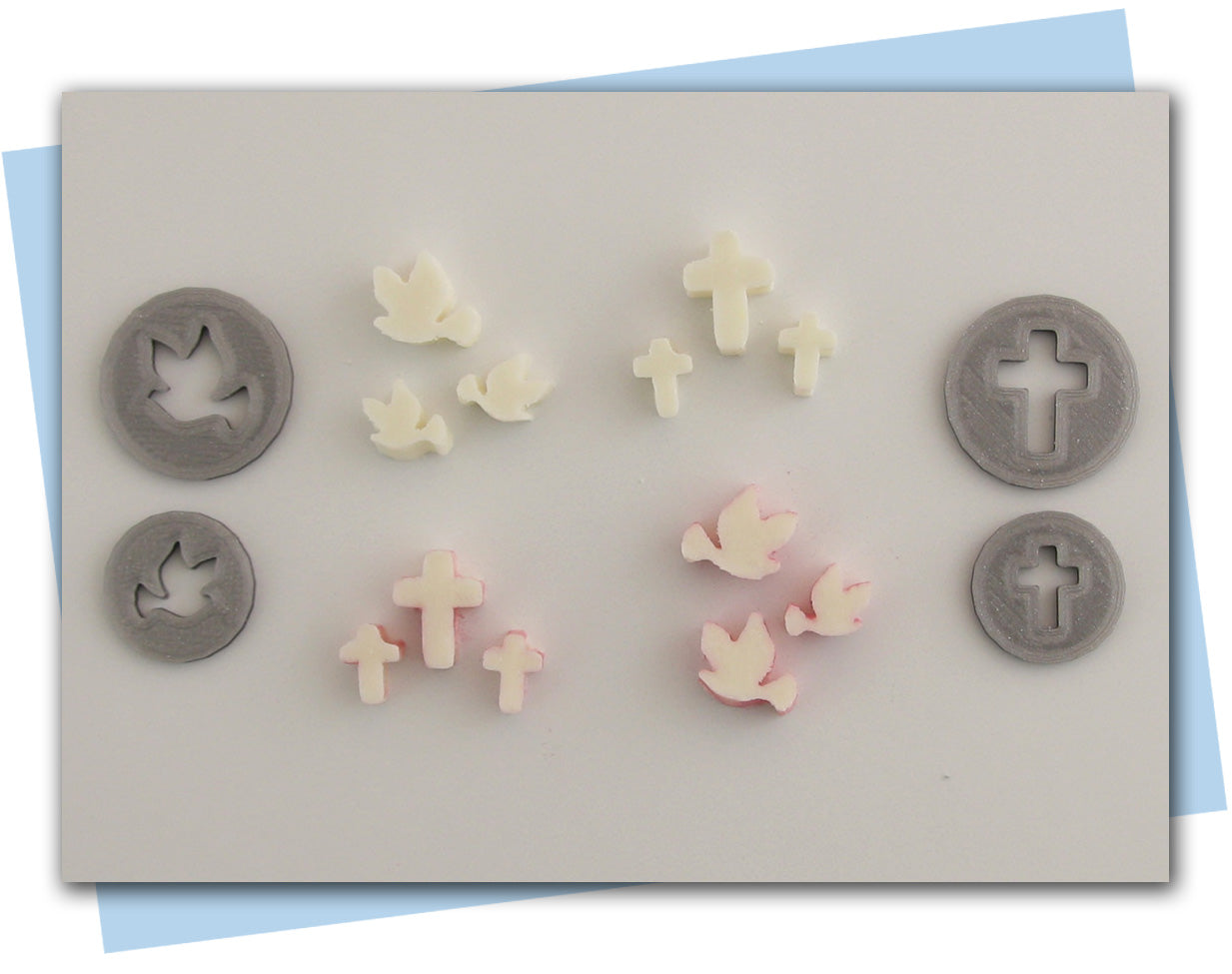 dove and cross extruder discs