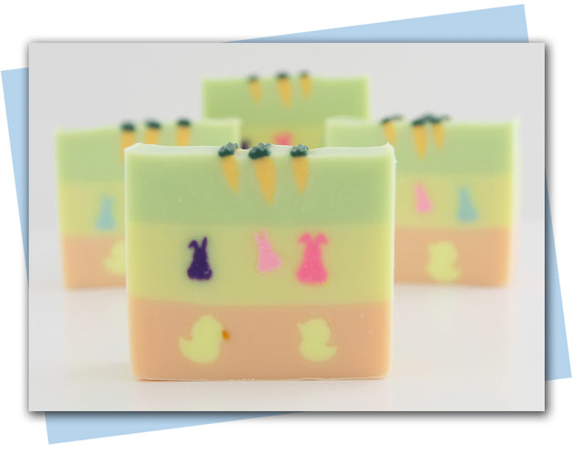 bar soap with ducks
