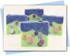soap with flowers design