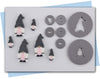 girl gnome extruder discs pieces