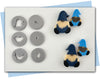 sitting gnome extruder discs