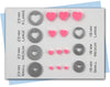 heart extruder discs different sizes