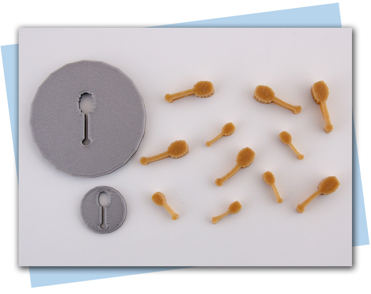 honey dipper extruder discs