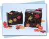 bars of soap with maple leaves