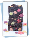 bars of soap with maple leaves