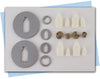 milk and cookie extruder discs and soap embeds