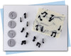 music note extruder discs pieces and bar soap example