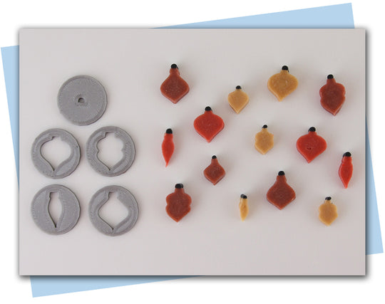 christmas ornament extruder discs