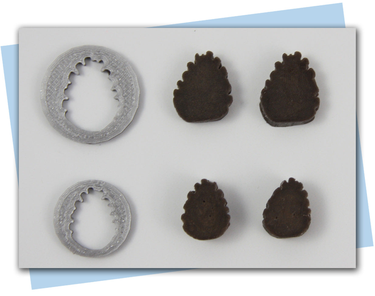 pinecone extruder discs