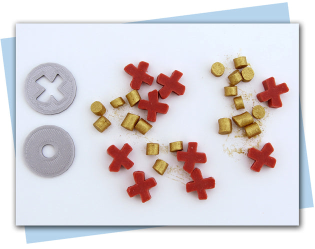 pirate ghost extruder discs gold pieces x marks spot