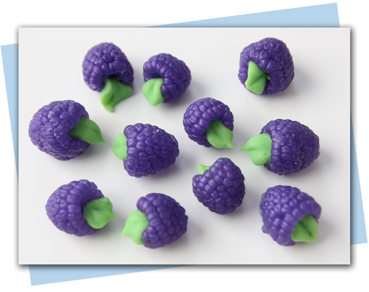 mini raspberry soap embeds