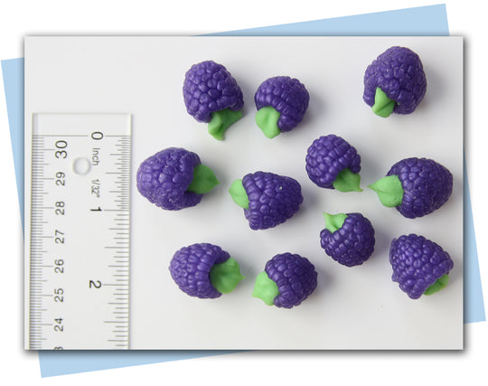 mini raspberry soap embeds