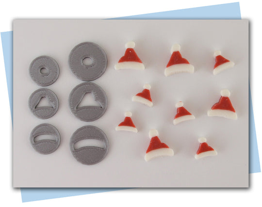 santa hat extruder discs
