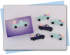easter truck with eggs extruder discs