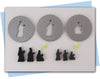 three wisemen extruder discs