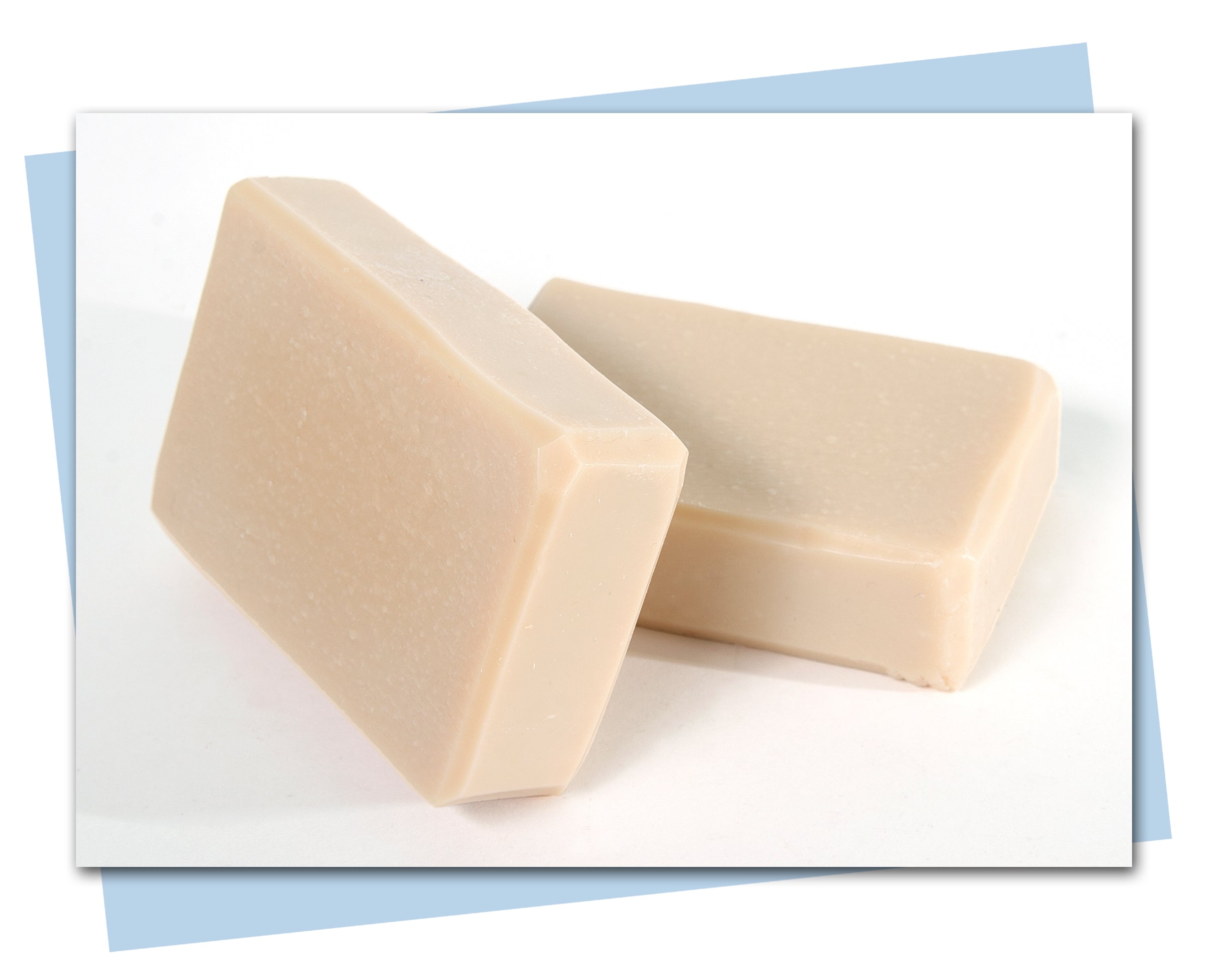 bars of Castile Goat’s Milk soap