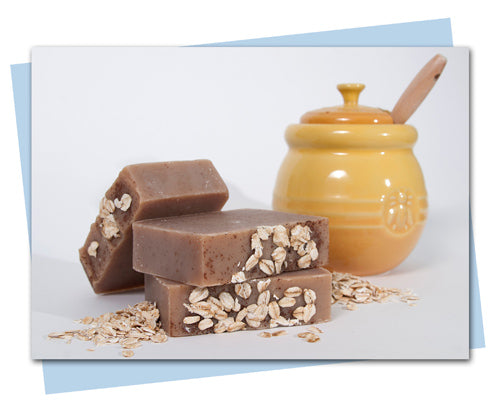 Oatmeal Milk & Honey bars of soap