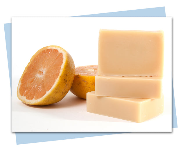 Pink Grapefruit Goat’s Milk bars of Soap