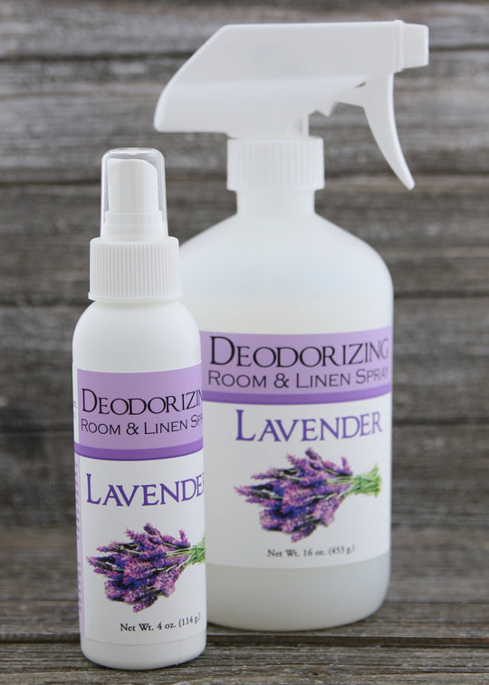 Bottles of Deodorizing Room Spray
