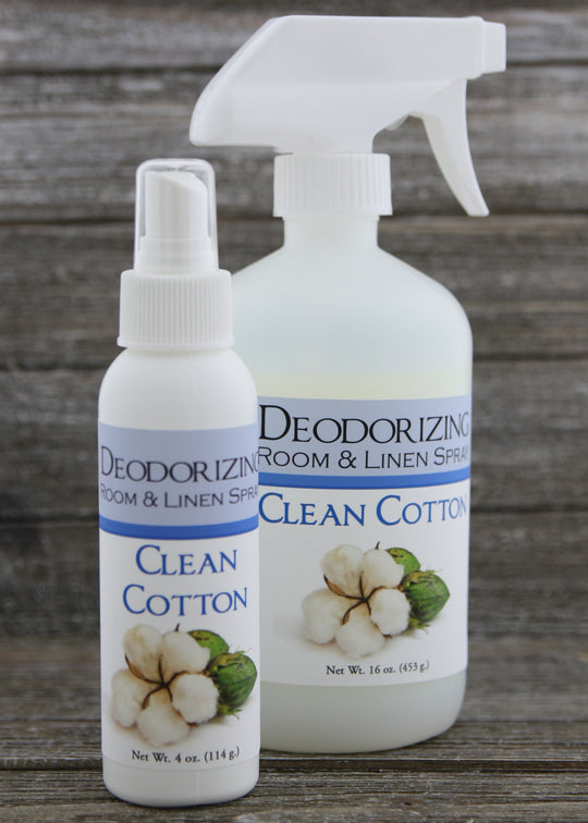 Bottles of Deodorizing Room Spray